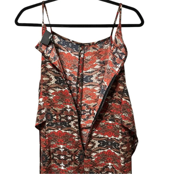 Anthropologie Greylin Macie Wide Leg Jumpsuit Tribal Print Earth Tones Southwest - Picture 12 of 16